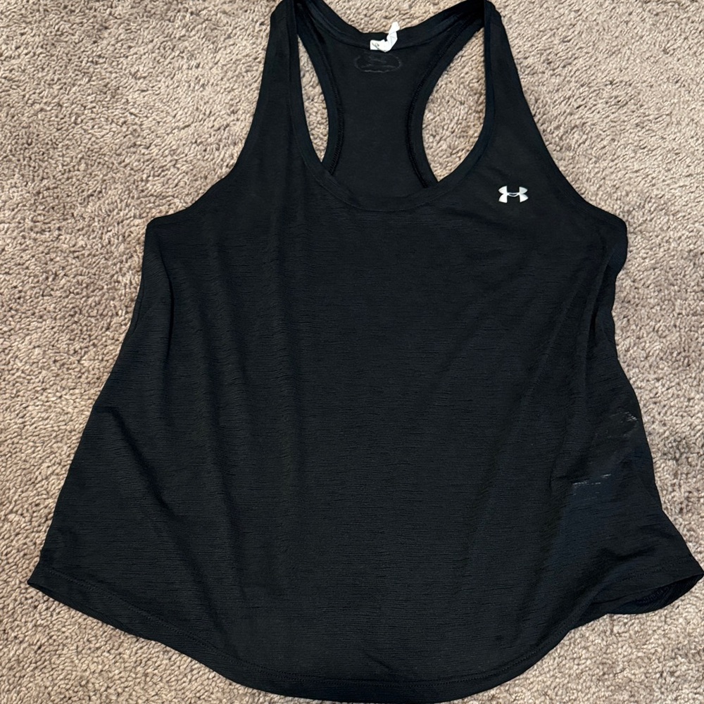 Under Armour Women's Black Racerback Tank Top